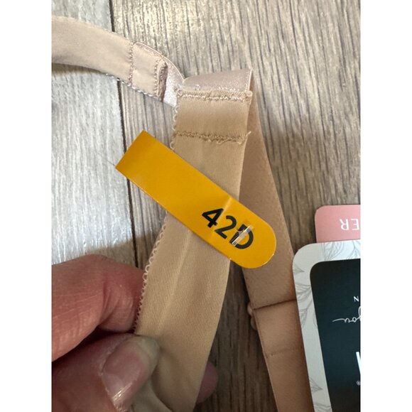 Bali Womens Minimizer Bra 42D Beautifully You Underwire Beige Collection DFW115 - Picture 2 of 9